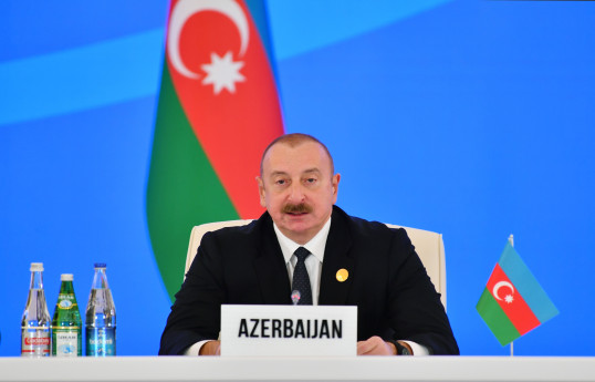 Prezident: SPECA-ya üzv ölkələrdə sülhün, sabitliyin hökm sürməsi, inkişaf dövlətlərimizin və xalqlarımızın böyük uğurudur