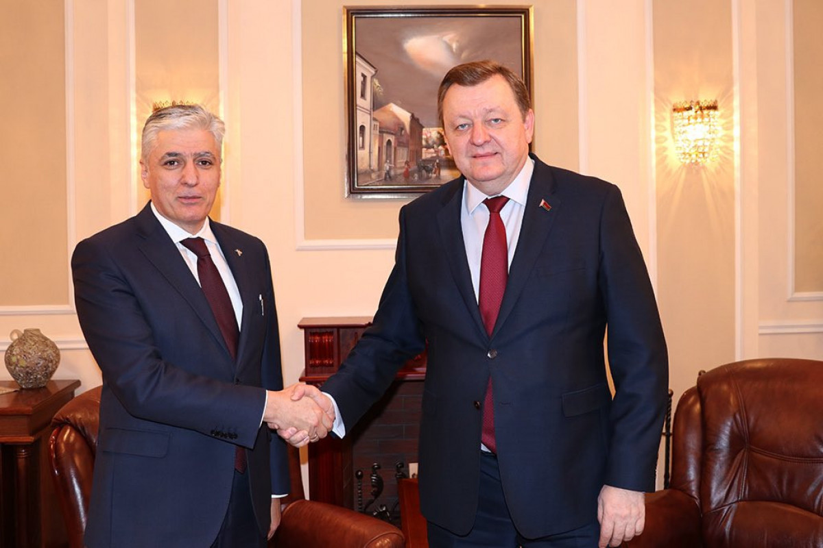 Посол Азербайджана встретился с главой МИД Беларуси