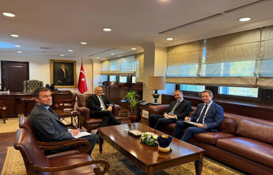 Türkiyə XİN başçısının müavini Toivo Klaarla Cənubi Qafqazı müzakirə edib