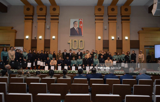 Fövqəladə Hallar Könüllülərinin təqdimat mərasimi keçirilib - FOTO 
