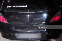 Göygöldə minik maşını aşıb, xəsarət alanlar var - FOTO 