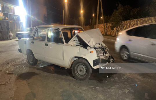 Xaçmazda minik avtomobilləri toqquşub, üç nəfər yaralanıb