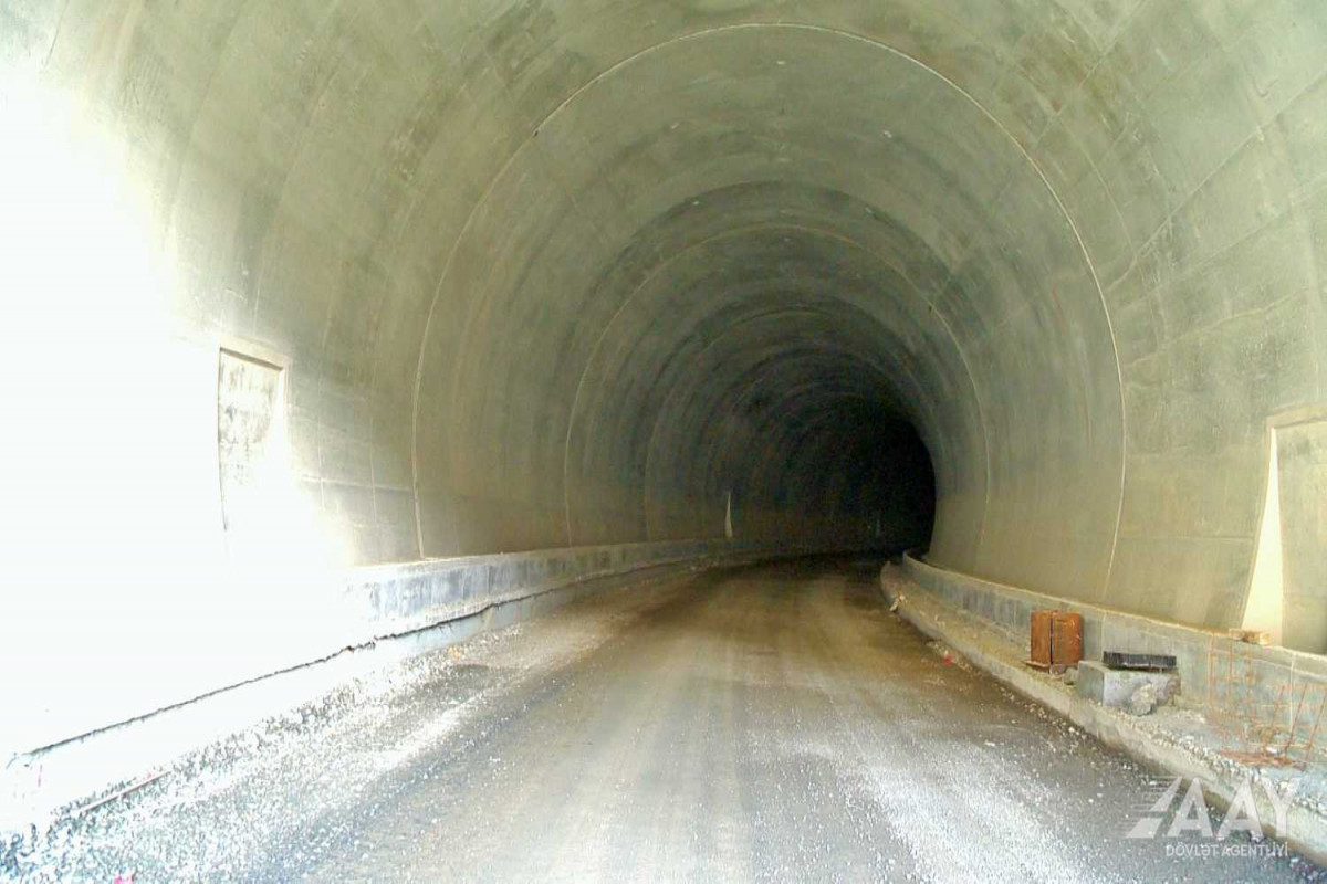 Murovdağ tunelində 14 km qazma işləri tamamlanıb - <span class="red_color">FOTO