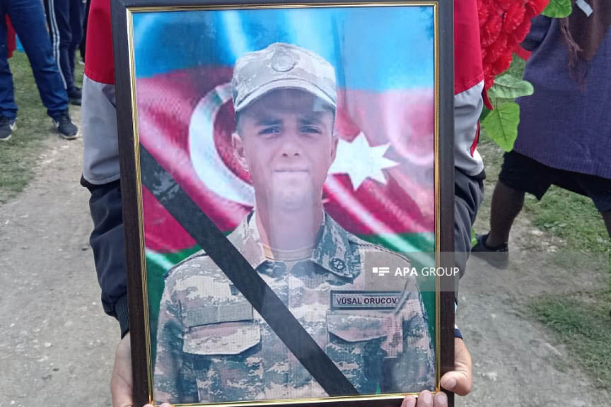 Martyr Vusal Orucov has been laid to rest in Gusar-<span class="red_color">PHOTO-<span class="red_color">UPDATED