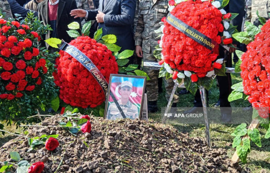 Şəhid Vüsal Orucov Qusarda dəfn olunub - FOTO  - YENİLƏNİB 