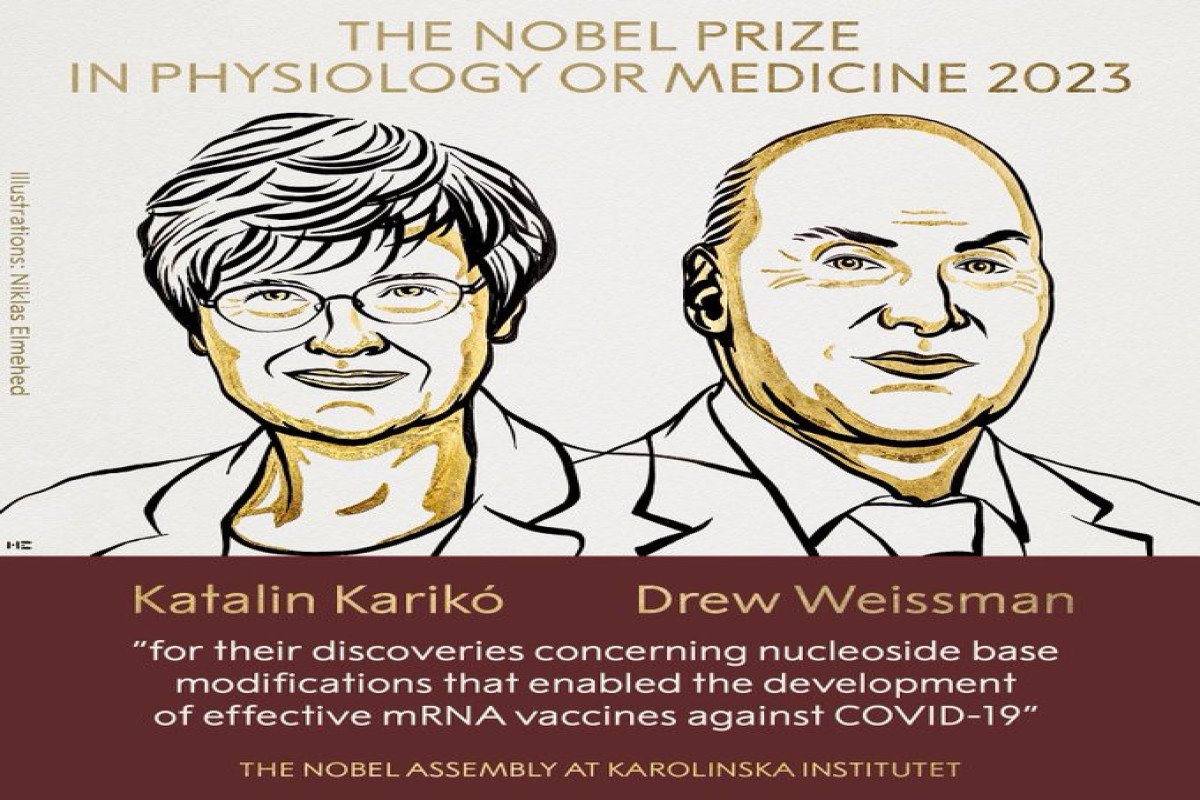 2023 Nobel Prize winners in Physiology or Medicine named