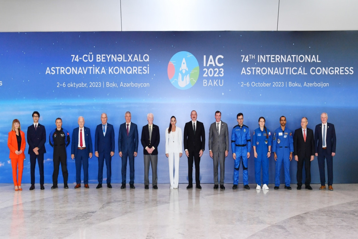 Prezident 74-cü Beynəlxalq Astronavtika Konqresinin açılış mərasimində çıxış edib - VİDEO  - YENİLƏNİB-2 