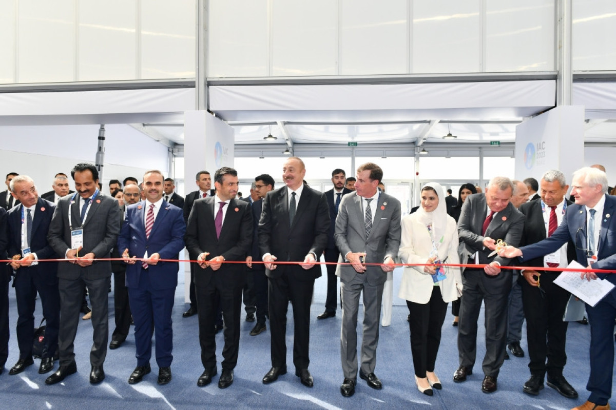Baku hosts exhibition  within the framework of the 74th International Astronautical Congress