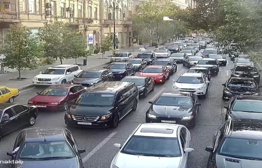 Bakıda sıxlıq müşahidə edilən yollar - SİYAHI 