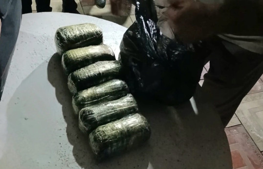 Lənkəran sakininin evindən 8 kiloqram heroin aşkarlanıb - FOTO 
