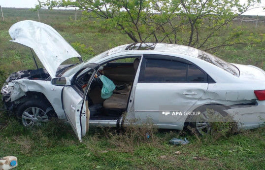 Cəlilabadda yol qəzasında 4 nəfər xəsarət alıb - FOTO 
