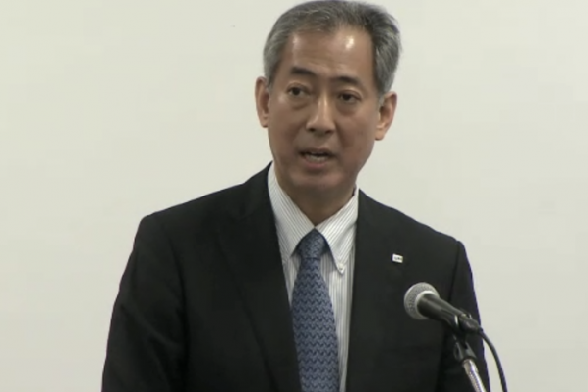 Yamakawa Hiroshi, the President of the Japan Aerospace Exploration Agency (JAXA)