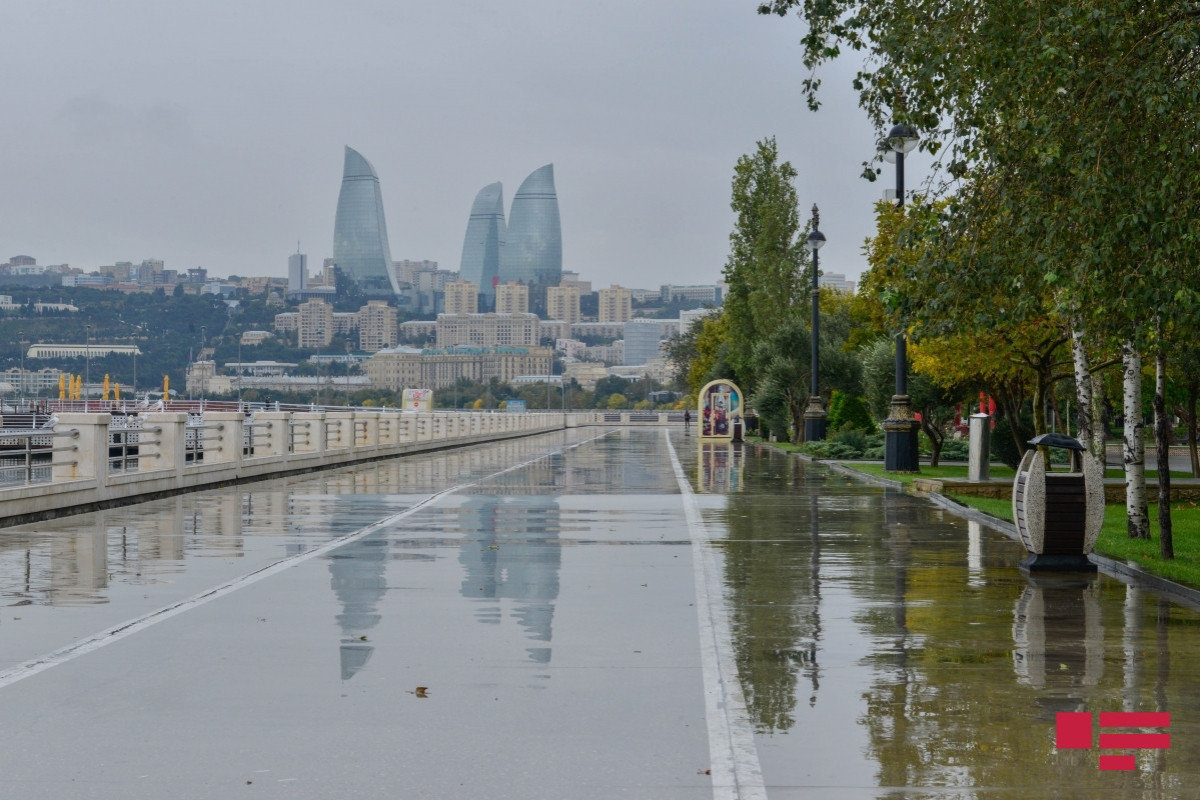Завтра в Баку ожидается дождь, грозы-<span class="red_color">ПРОГНОЗ