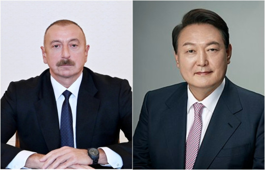 Azərbaycan lideri Koreya Respublikasının Prezidentinə təbrik məktubu göndərib