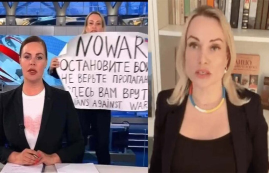Rusiya məhkəməsi "Birinci kanal"ın sabiq redaktoruna qiyabi hökm oxuyub