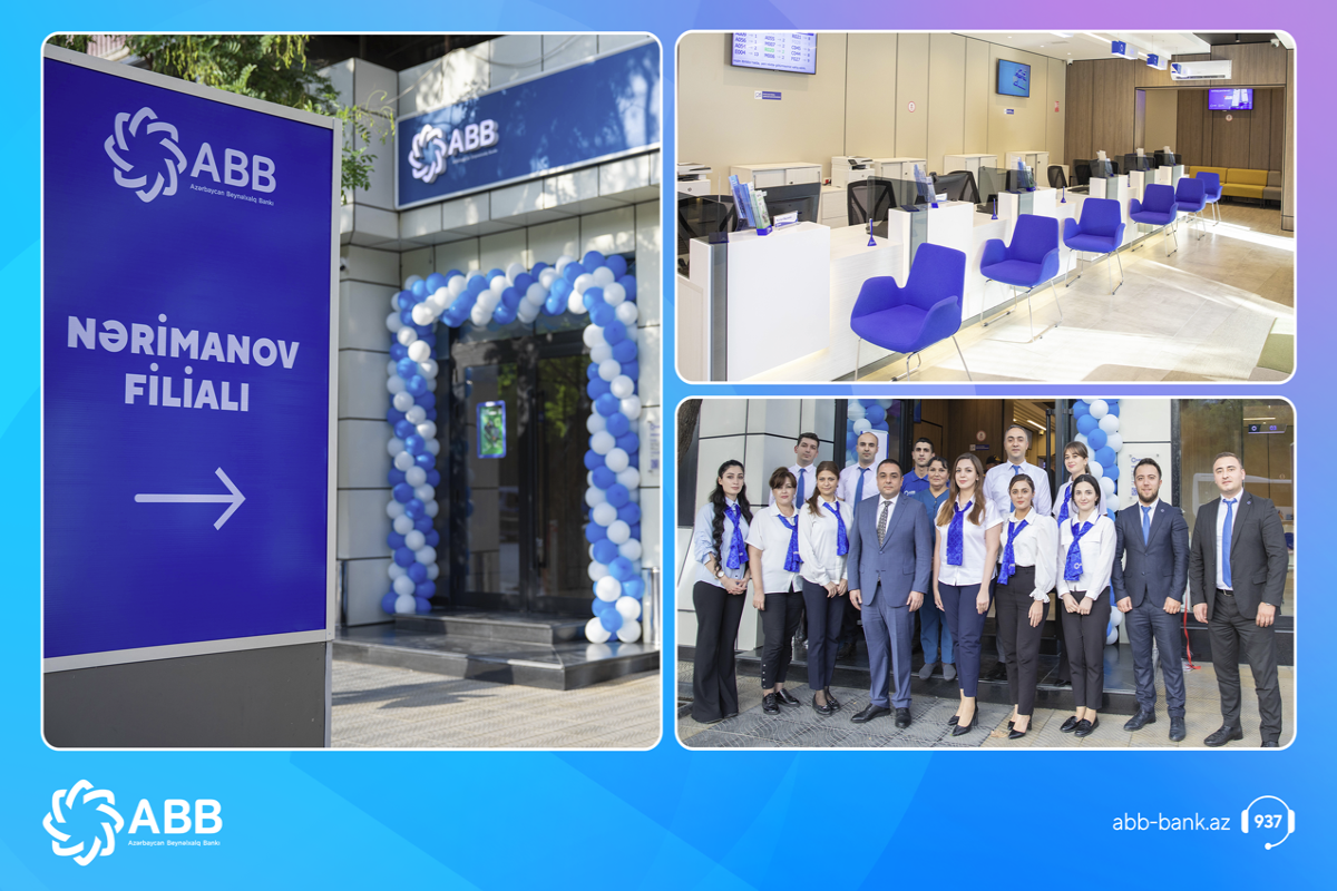 ABB Nərimanovda yeni filial açıb - FOTO 