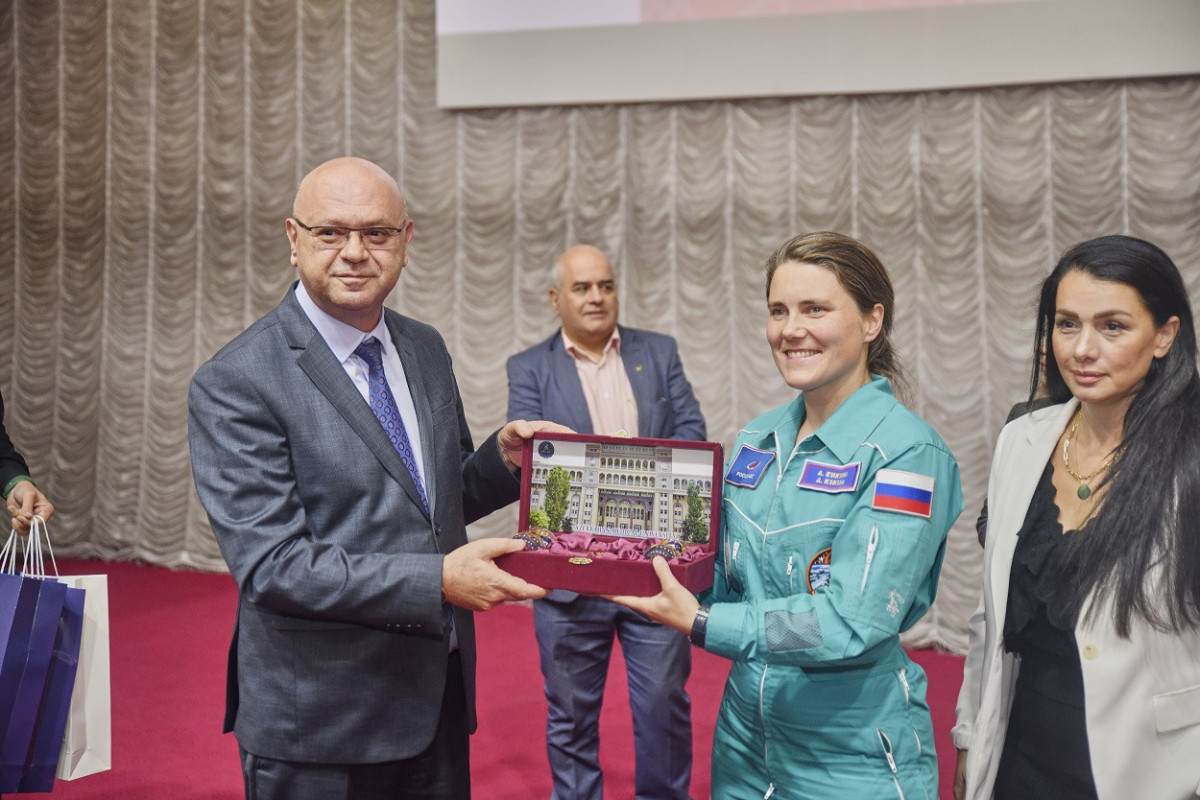 Azərbaycan Tibb Universitetində astronavtlarla görüş keçirilib