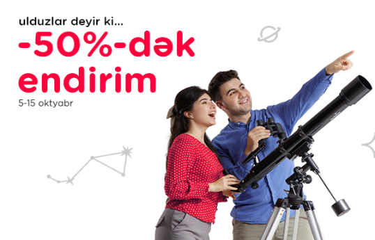 “Ulduzlar deyir ki” “Kontakt”da 50%-dək endirimli kampaniya var - FOTO 