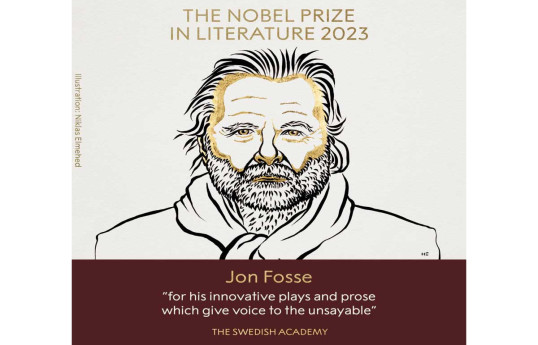 Ədəbiyyat üzrə Nobel mükafatı Norveç yazıçısı Yun Fosseyə verilib