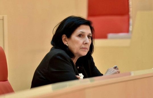 Zurabişvili: Rusiyanın Abxaziyada hərbi dəniz bazası yaratması bütün region üçün təhdiddir