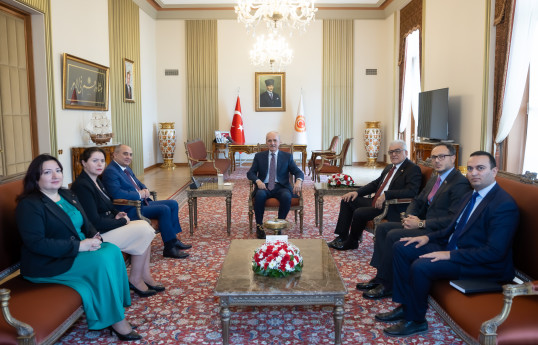 TBMM sədri: Azərbaycanın suverenliyini bərpa etməsi Türk dünyası üçün müstəsna əhəmiyyətə malikdir