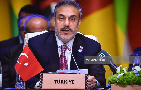 Hakan Fidan bir neçə ölkənin XİN başçıları ilə Yaxın Şərqdəki vəziyyəti müzakirə edib