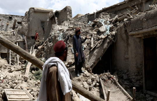 FT: Taliban Əfqanıstandakı zəlzələ ilə əlaqədar yardım istəyəcək