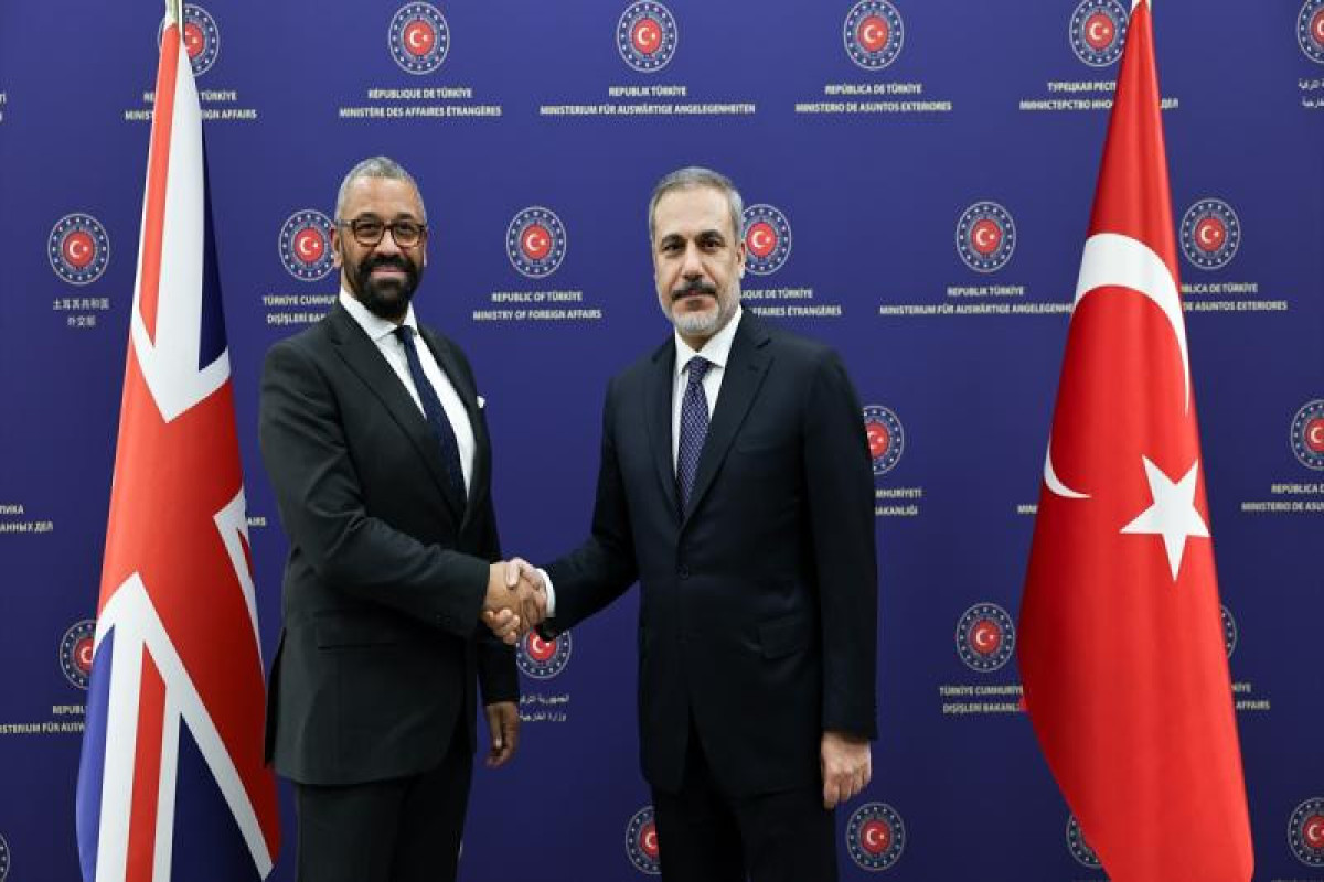 Hakan Fidan Britaniya XİN başçısı ilə İsraili müzakirə edib