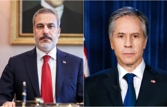Blinken Türkiyə XİN başçısı ilə İsrail-Fələstin gərginliyini müzakirə edib