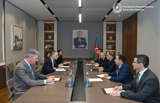 Ceyhun Bayramov ABŞ-ın Qafqaz üzrə baş müşaviri ilə Ermənistanla normallaşma prosesini müzakirə edib