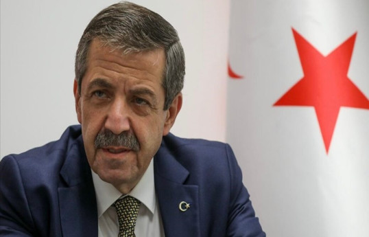 Şimali Kiprin xarici işlər naziri Azərbaycana gəlib