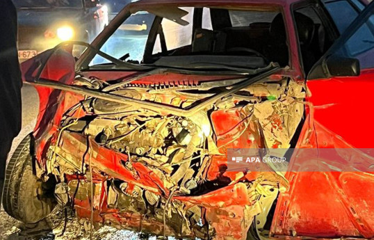 Xaçmazda 2 avtomobil toqquşub, xəsarət alanlar var  - FOTO 