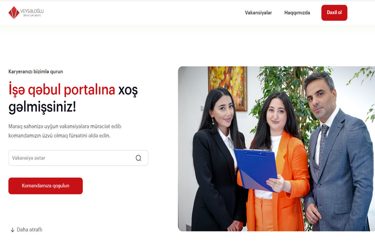 Veysəloğlu Şirkətlər Qrupu işə qəbul prosesini asanlaşdırıb