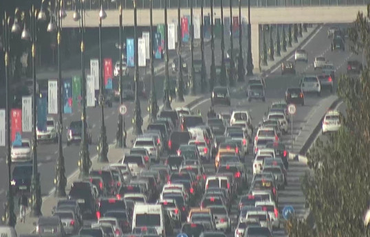 Bakıda sıxlıq müşahidə edilən yollar - SİYAHI 