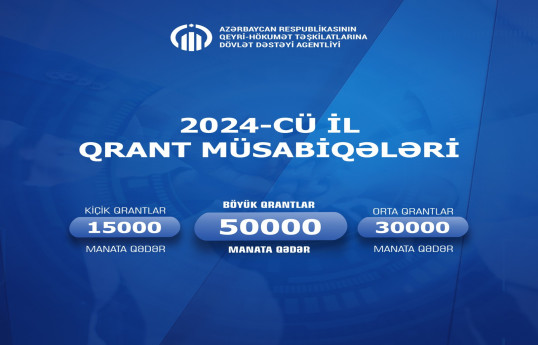 QHT Agentliyi 2024-cü il üzrə qrant müsabiqələri elan edir