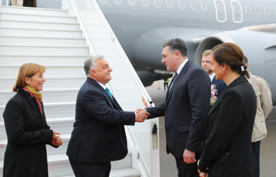 Viktor Orban Gürcüstana səfər edib