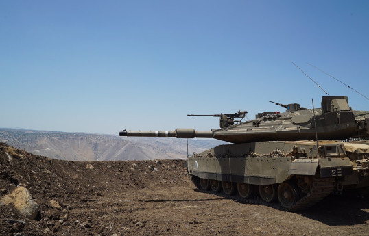 İsrail tankları "Hizbullah"ın müşahidə məntəqlərini vurub