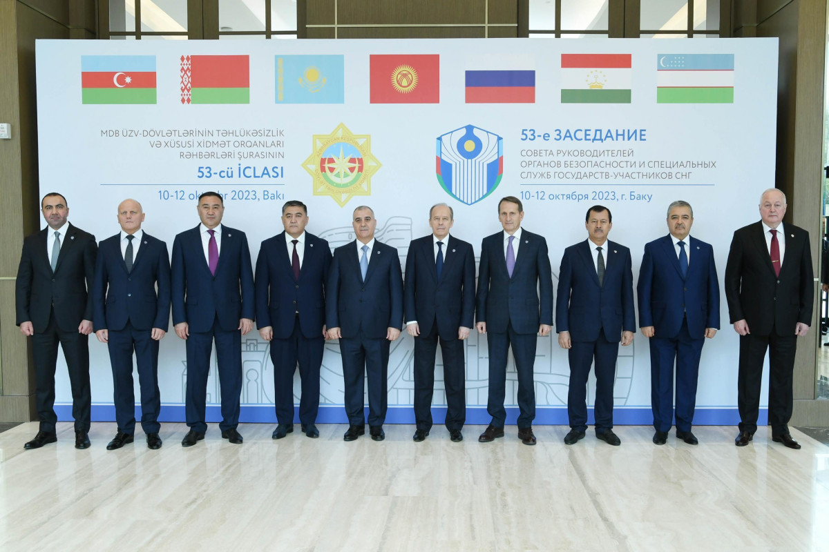 Bakıda MDB ölkələrinin təhlükəsizlik və xüsusi xidmət orqanları rəhbərlərinin iclası keçirilib
