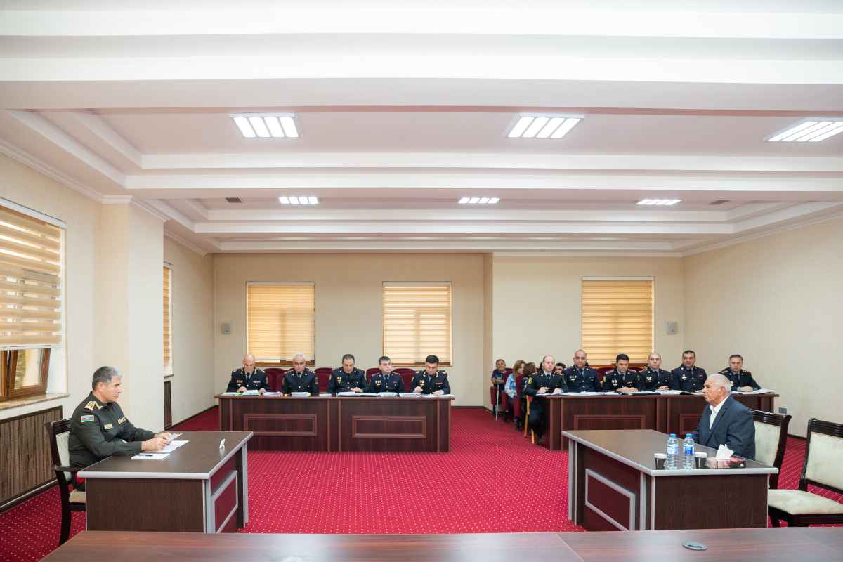 Vilayət Eyvazov Masallıda vətəndaş qəbulu və sıra baxışı keçirib