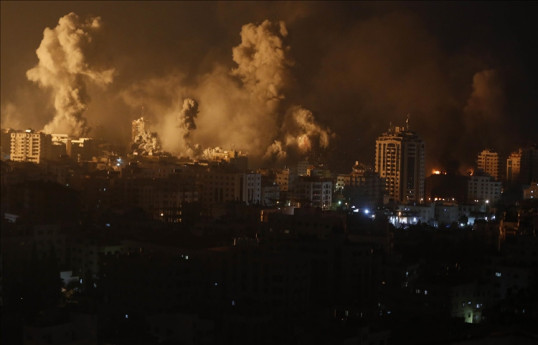 İsrail dünən gecə Qəzzada HAMAS-ın 80-dən çox hədəfinə zərbə endirib