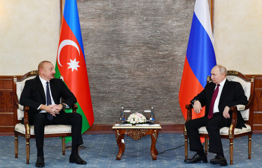 Bişkekdə Azərbaycan və Rusiya Prezidentlərinin görüşü keçirilib - YENİLƏNİB-1 