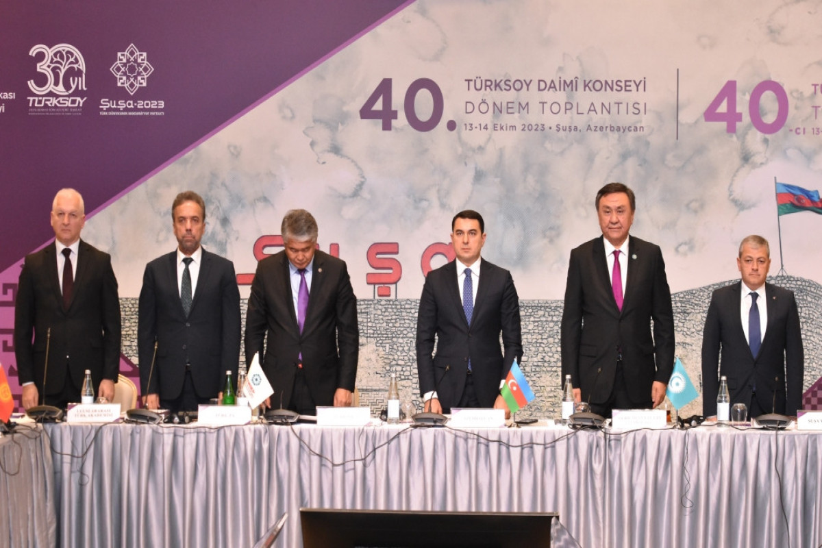 Şuşada TÜRKSOY Daimi Şurasının 40-cı iclası keçirilib