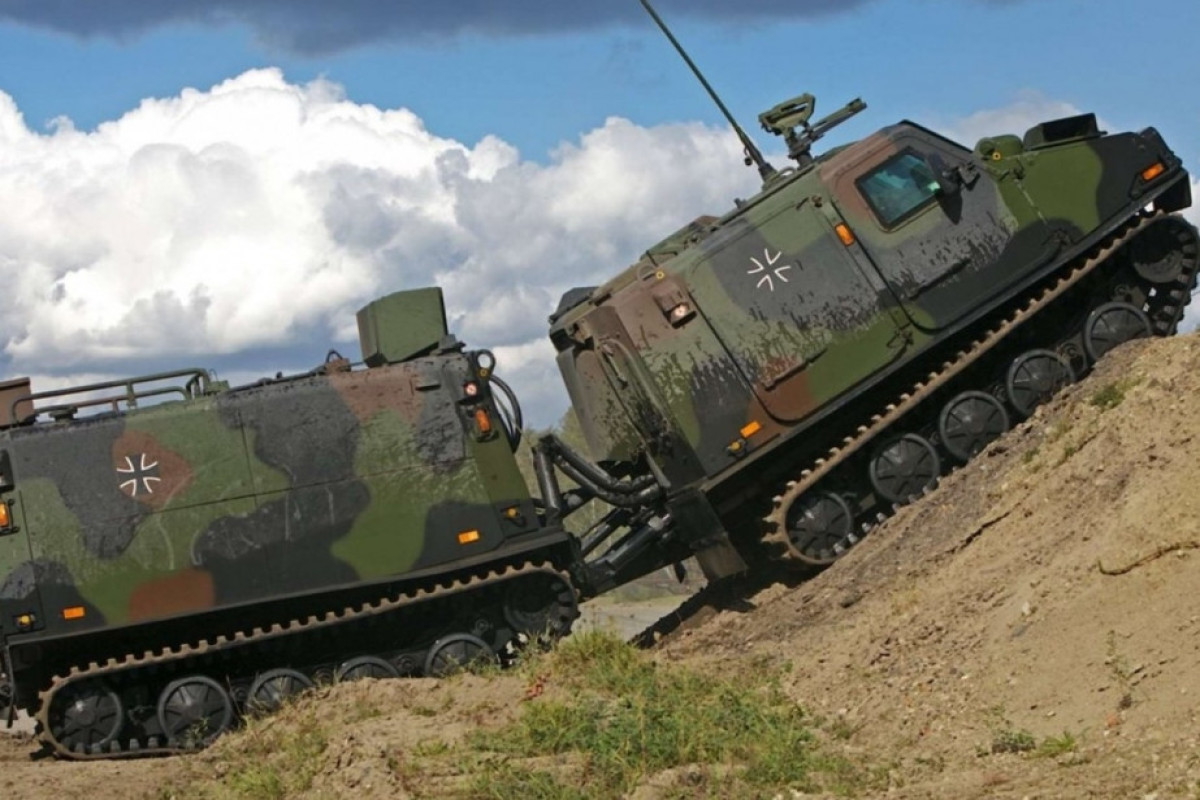 Almaniya Ukraynaya daha 4 ədəd “Bandvagn 206” zirehli maşını göndərib