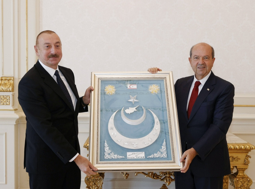 Prezident İlham Əliyev Ersin Tatarı qəbul edib
