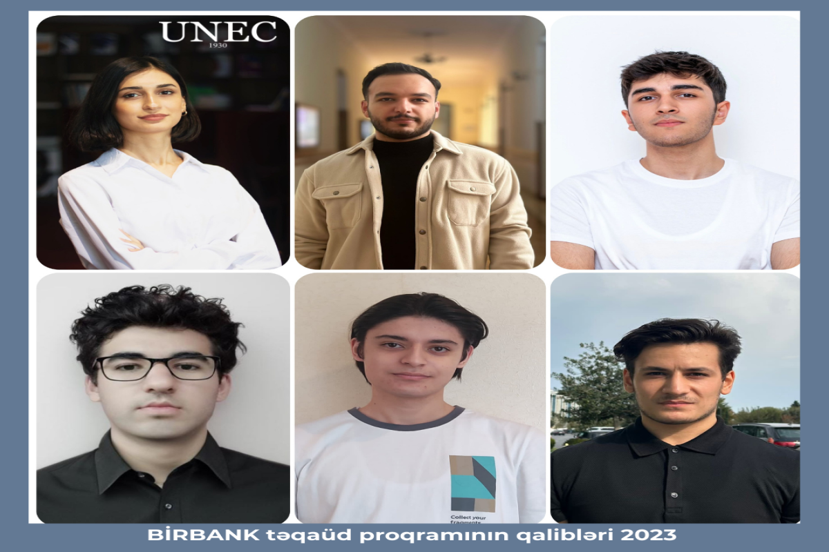 “Birbank” təqaüdünün qalibləri arasında UNEC tələbələri liderdir