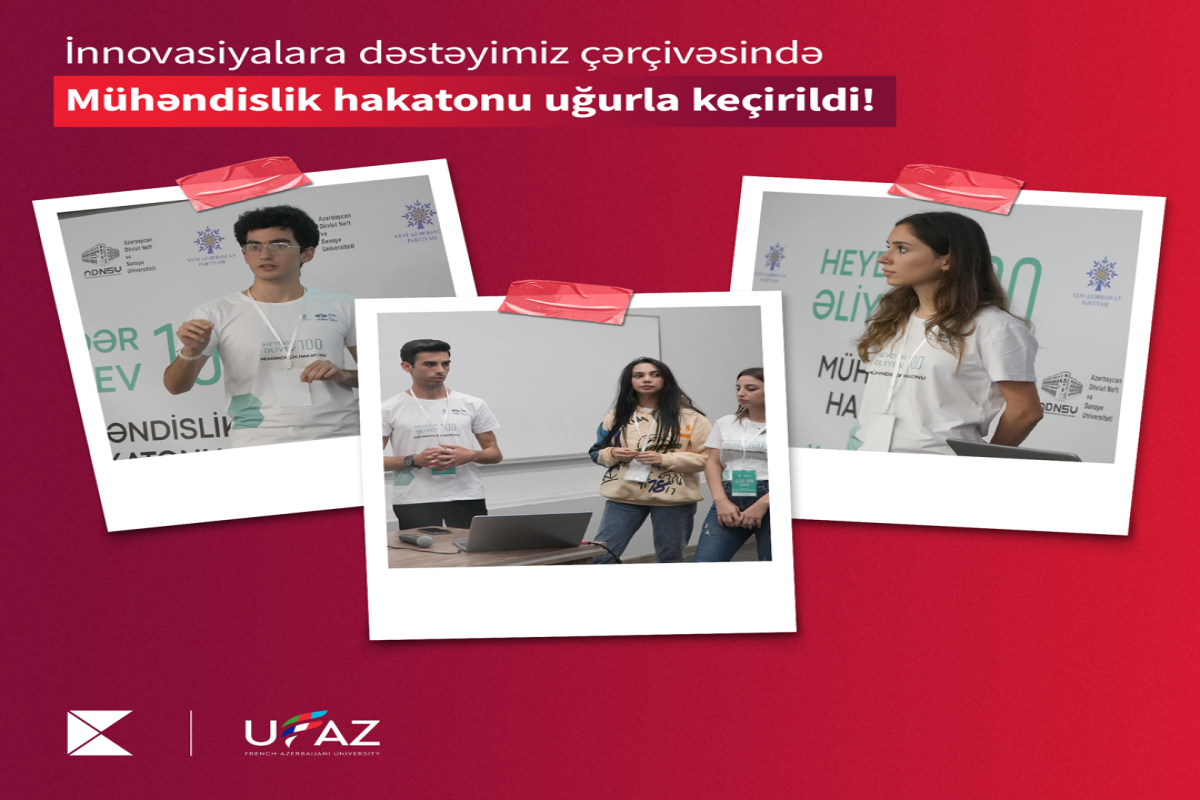 Kapital Bank-ın dəstəyi ilə “Heydər Əliyev: 100 Mühəndislik hakatonu” keçirilib