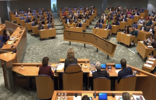 Parlament Niderland hökumətini Ermənistanın Aİ-dən hərbi dəstək almasına müsbət yanaşmağa çağırıb