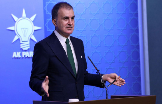 Ömər Çelik: Münaqişənin həlli 1967-ci ilin sərhədləri çərçivəsində Fələstin dövlətinin qurulmasıdır