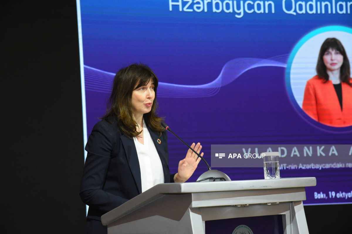 Vladanka Andreeva: Gender bərabərliyi istiqamətində Azərbaycanla əməkdaşlığı davam etdirməyə hazırıq