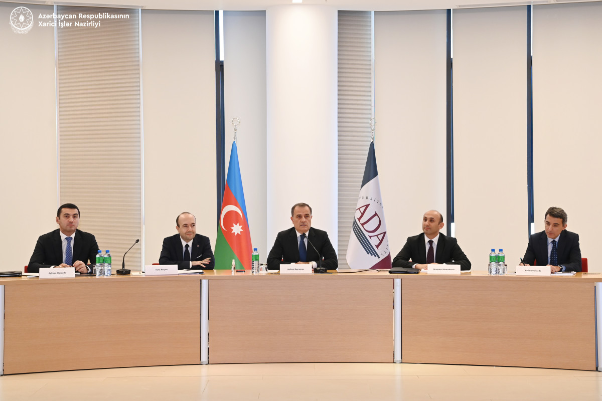Ceyhun Bayramov Avropa ölkələrinin diplomatik nümayəndəliklərinin rəhbərləri ilə görüşüb - FOTO 